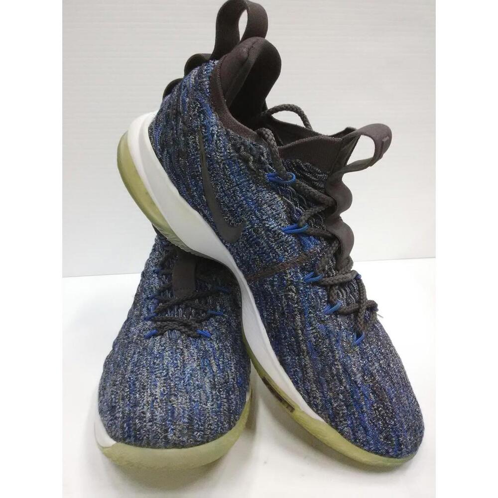 Nike LeBron 15 Low Shoes Mens Size 10.5 Blue Black Basketball Air Max AO1755 - Picture 8 of 11
